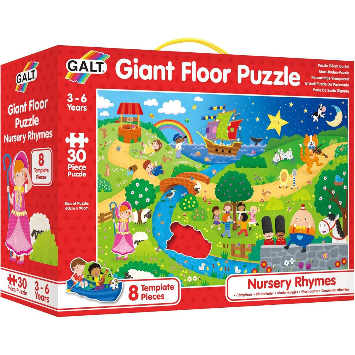 Galt Toys Nursery Rhymes Giant Kids Floor Puzzle Age- Years to
