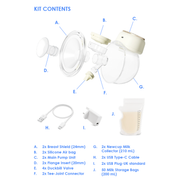 Maziwa Zawadi Wearable Double breast Pump