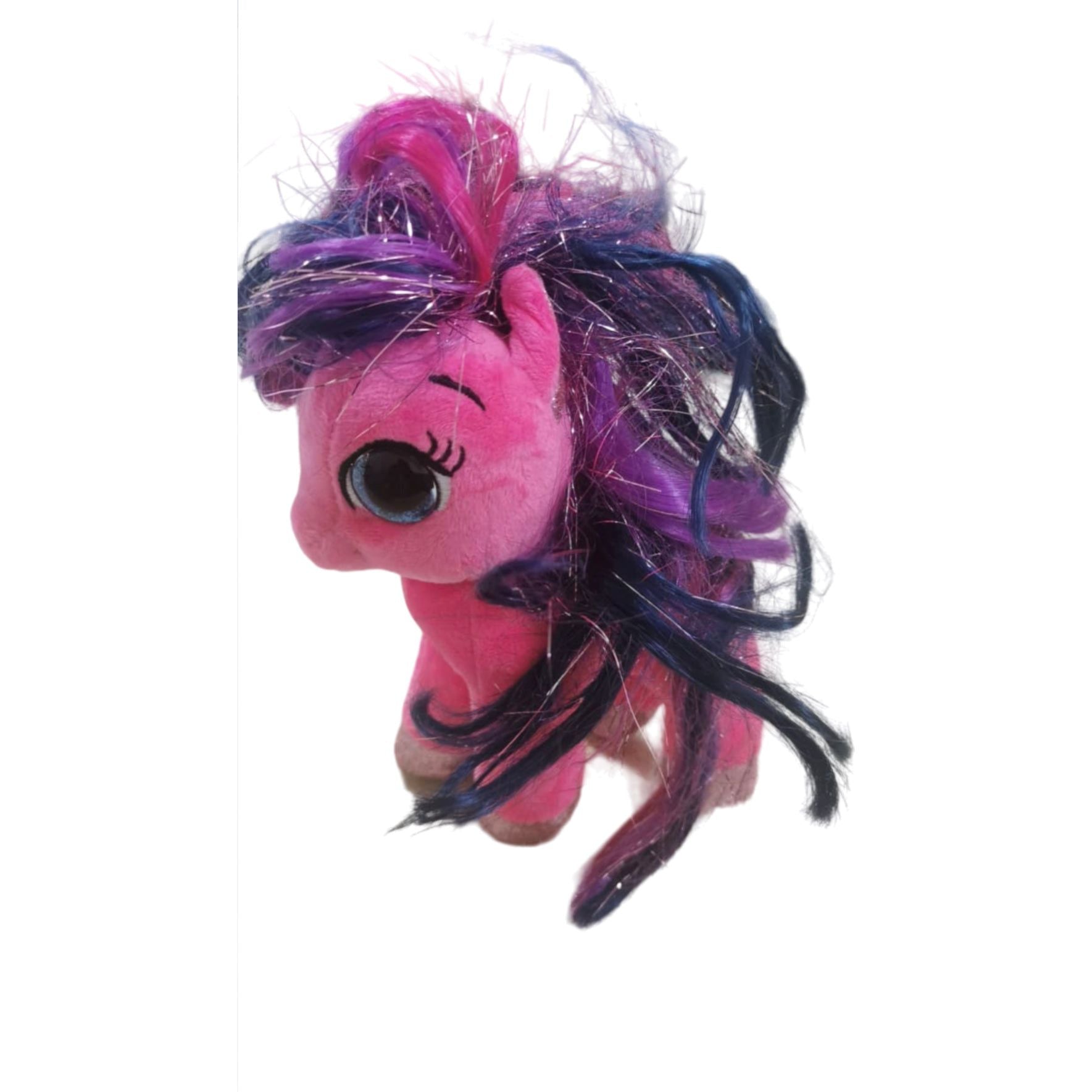 Pibi Cute & Supersoft Cute Unicorn with Colorful Hair Plush Toy 15 cm Pink Age - Newborn & Above