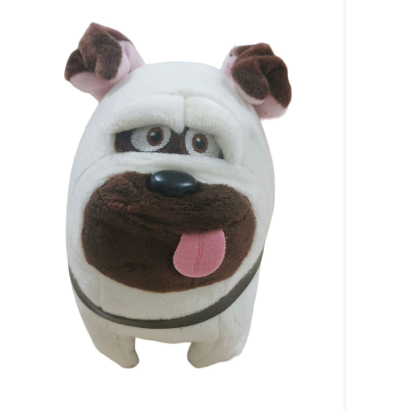 Pibi Cute & Supersoft Dog Plush Toy 15 cm White/Brown Age - Newborn & Above