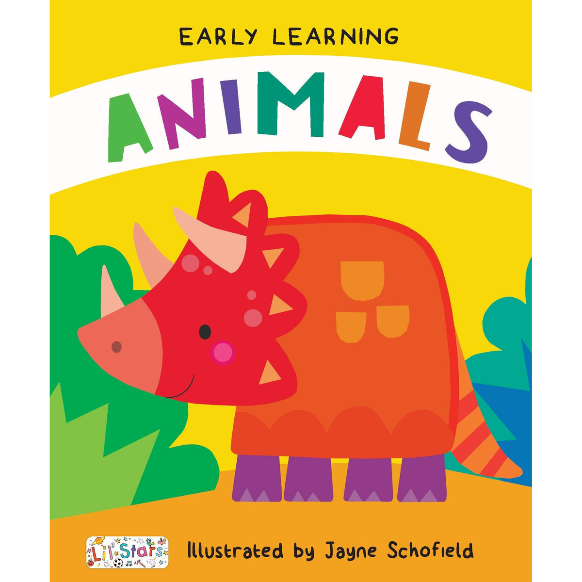 Animals Early Learning Padded Board Book Peekaboo