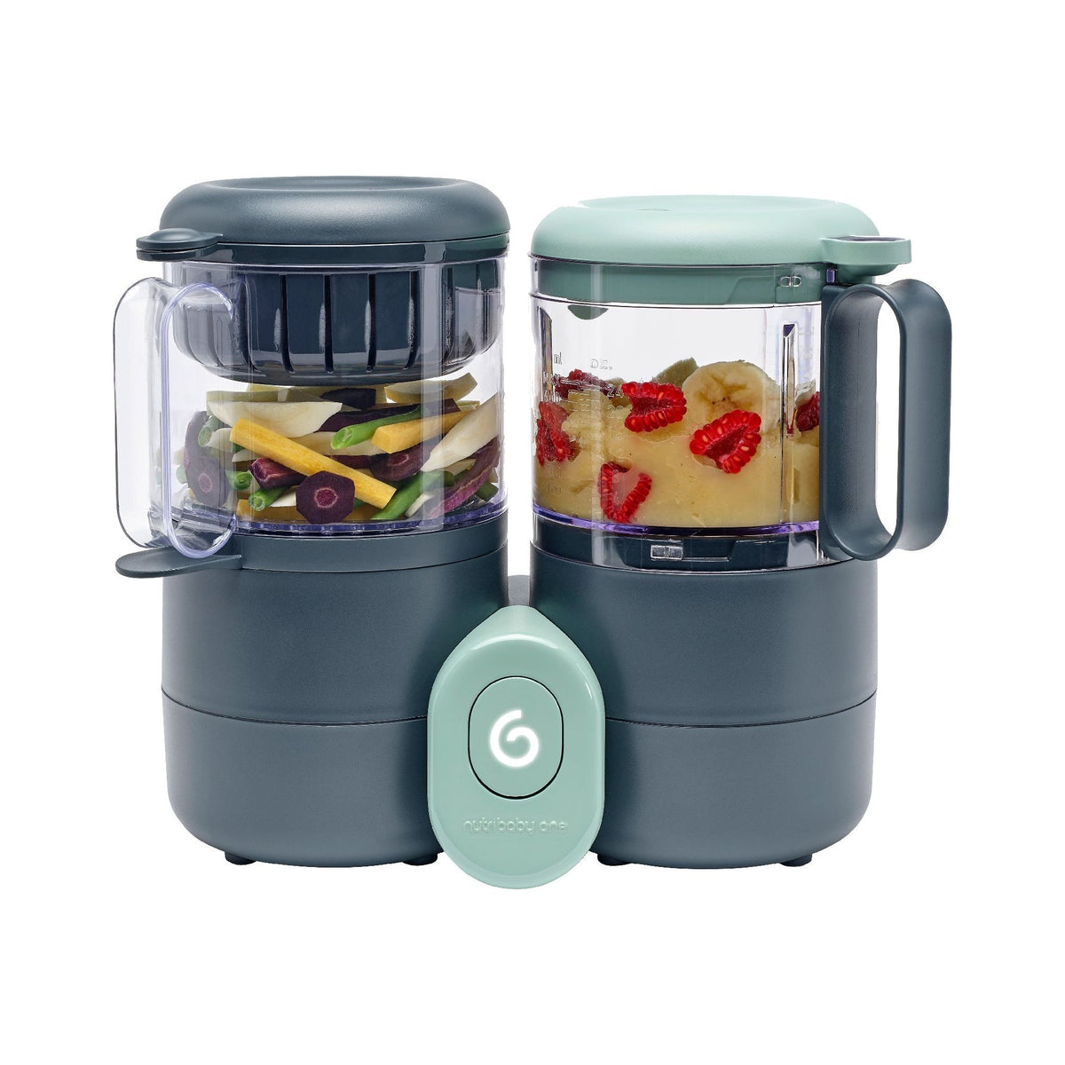 Babymoov Nutribaby One MultiPurpose Baby Food Processor Grey Age