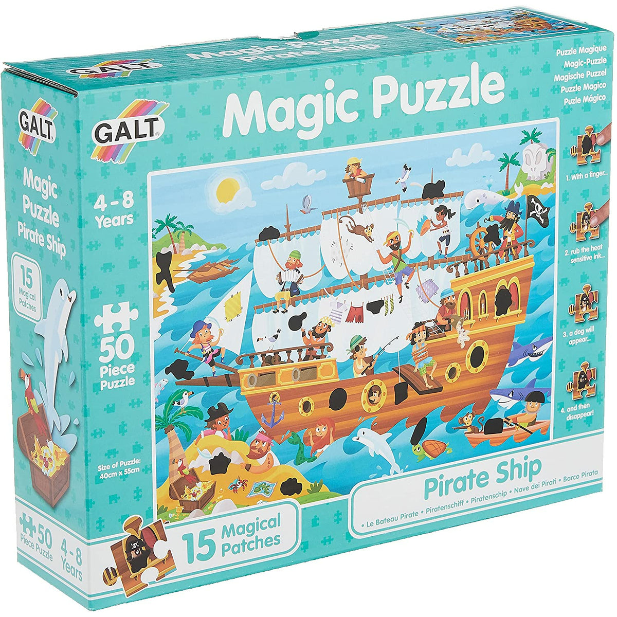 Galt magic puzzle pirate ship sales