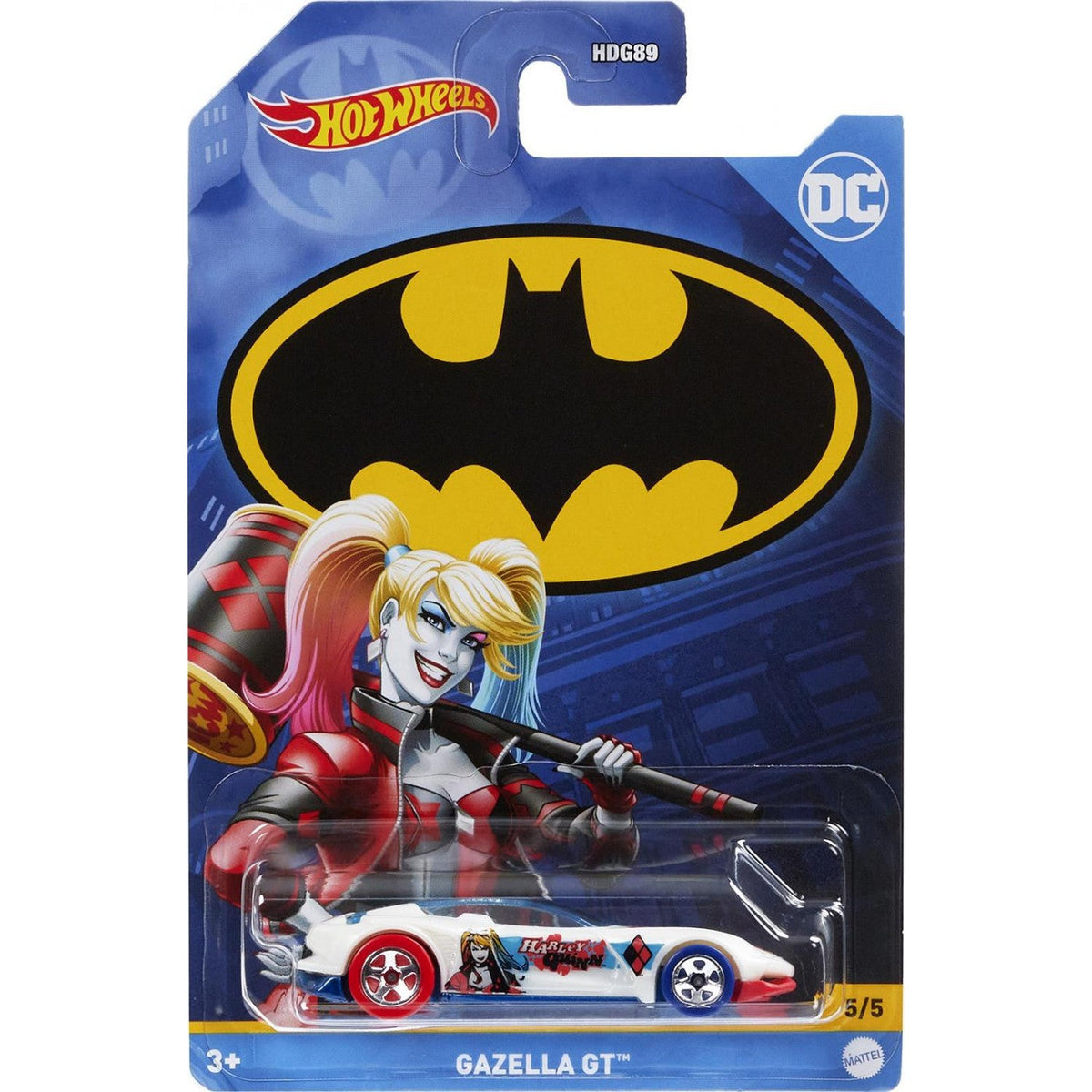 Hot Wheels Themed Batman Gazella GT Car Multicolor Age 3 Years