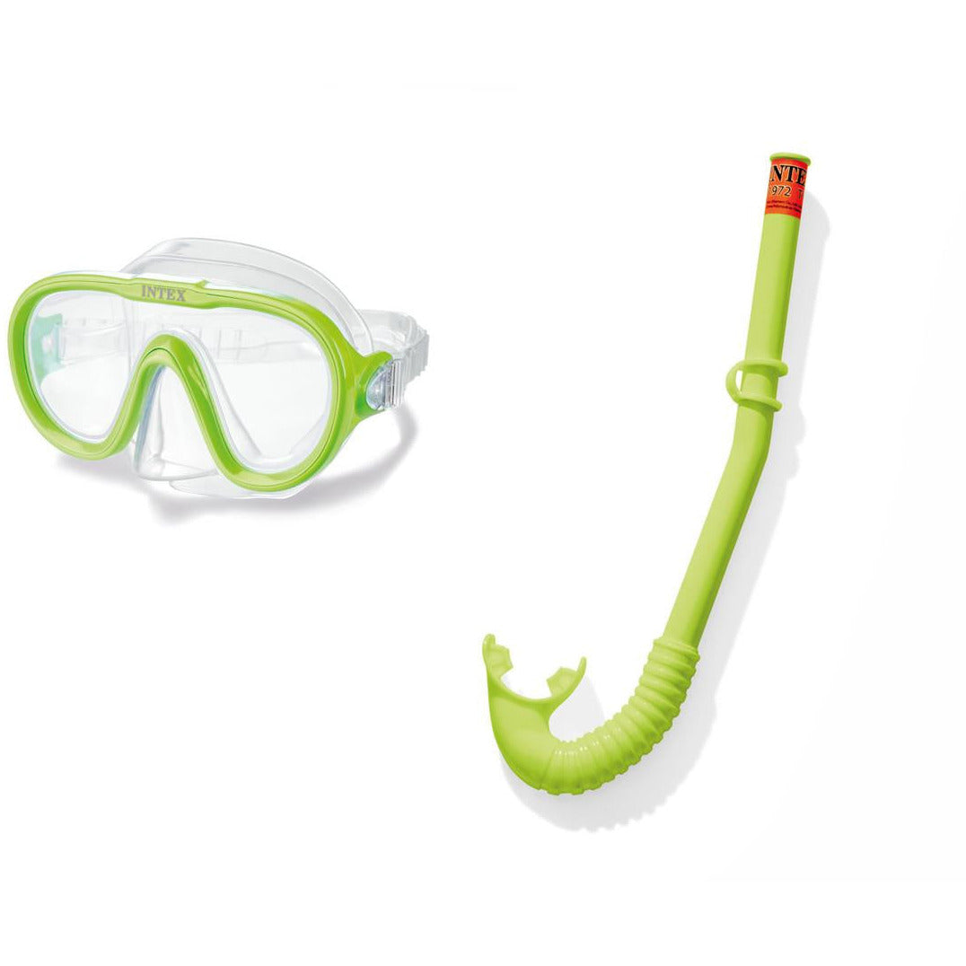 Intex Adventurer Mask/Snorker Blue Swim Set Age 8+