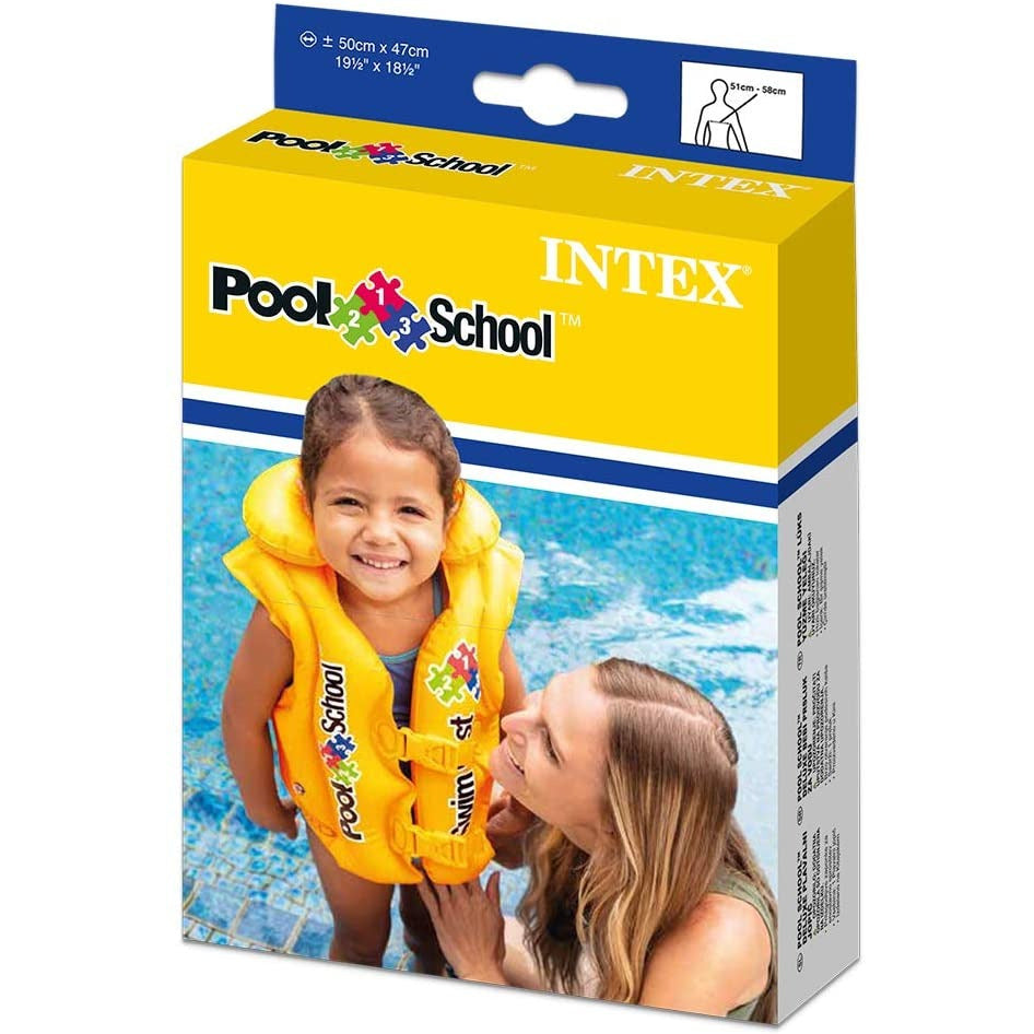 Intex Pool School Deluxe Swim Vest Age 3-6Y