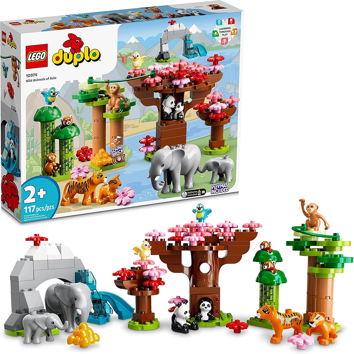 Lego Duplo Wild Animals of Asia Age- Years Above Peekaboo