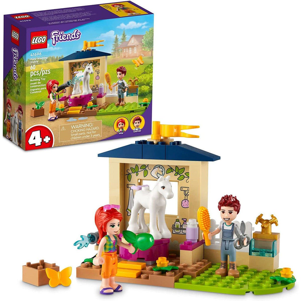 Lego Friends Pony Washing Stable Age 6 Years Above Peekaboo