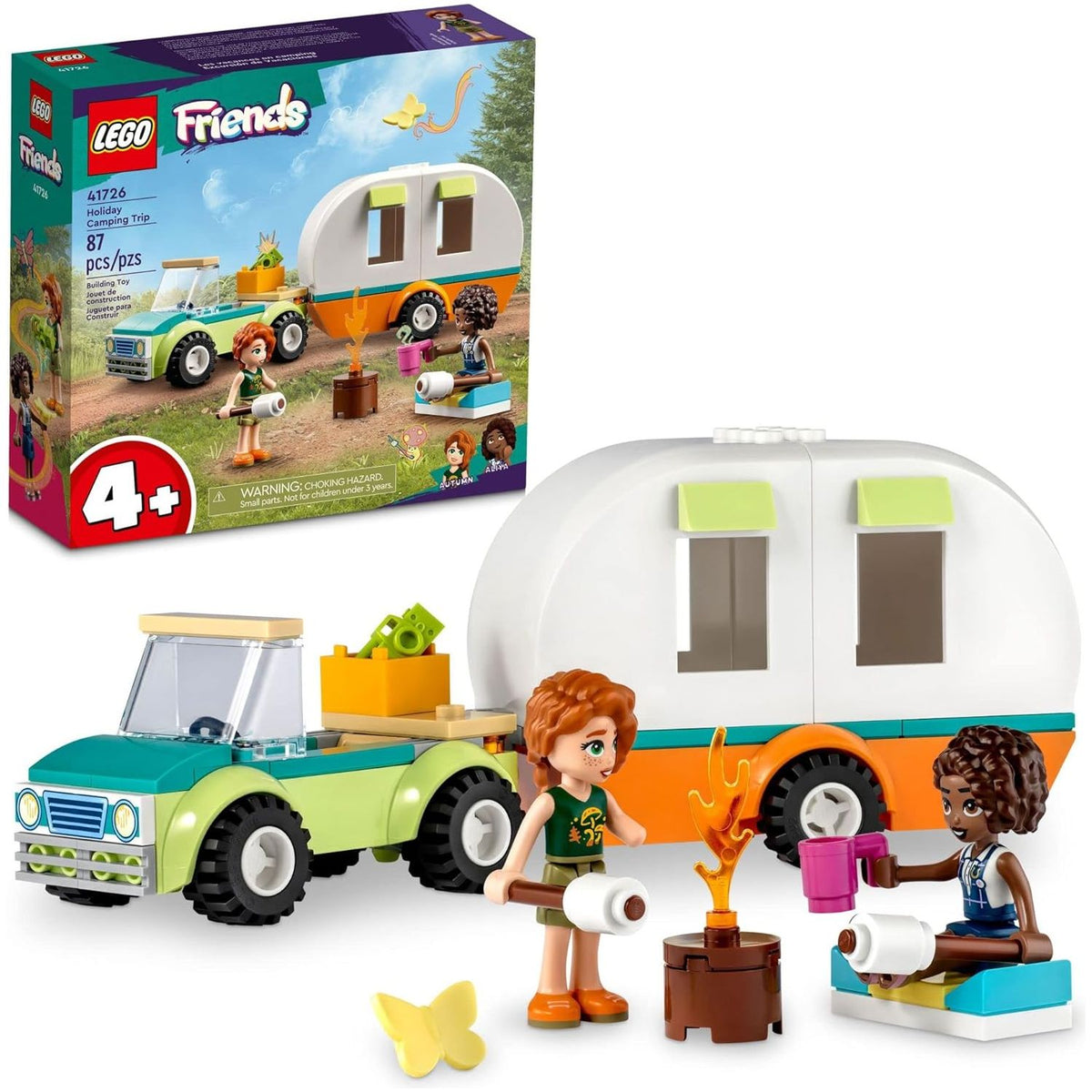 Lego Holiday Camping Trip Playset Age 4 Years Above Peekaboo
