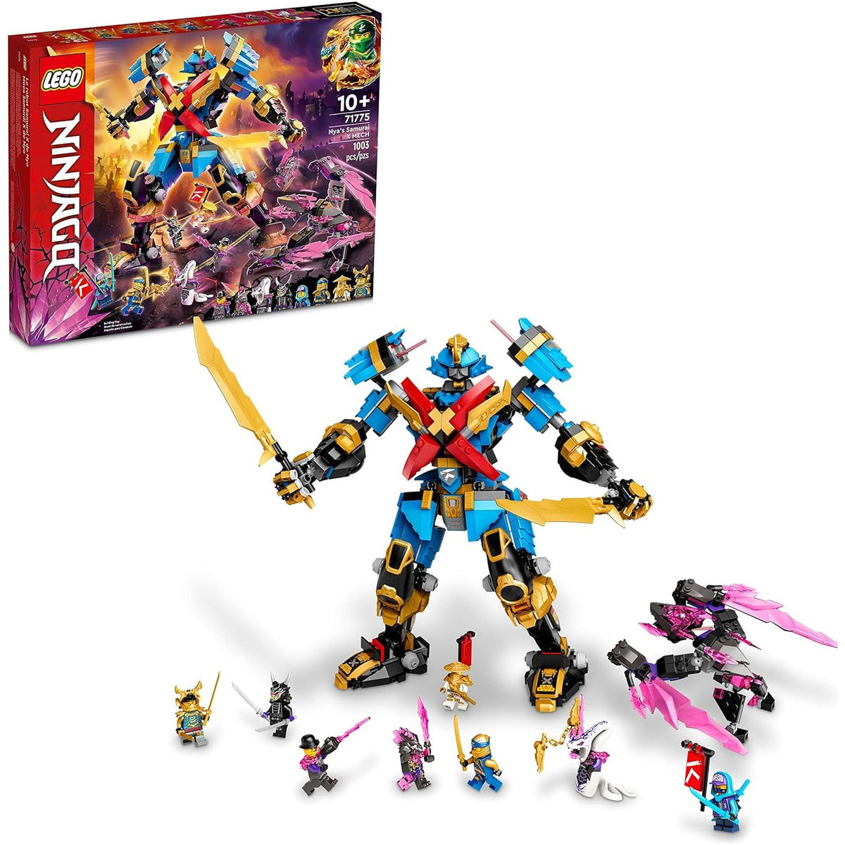 Lego Nya's Samurai X MECH Playset Age- 10 Years Above Peekaboo