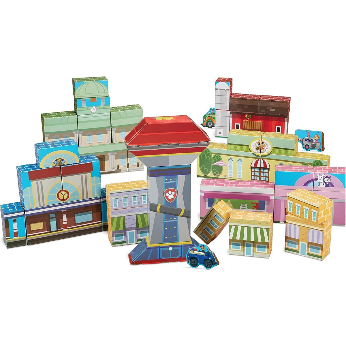 Melissa Doug Paw Patrol Jumbo Cardboard Blocks Age 3 Years Above Peekaboo