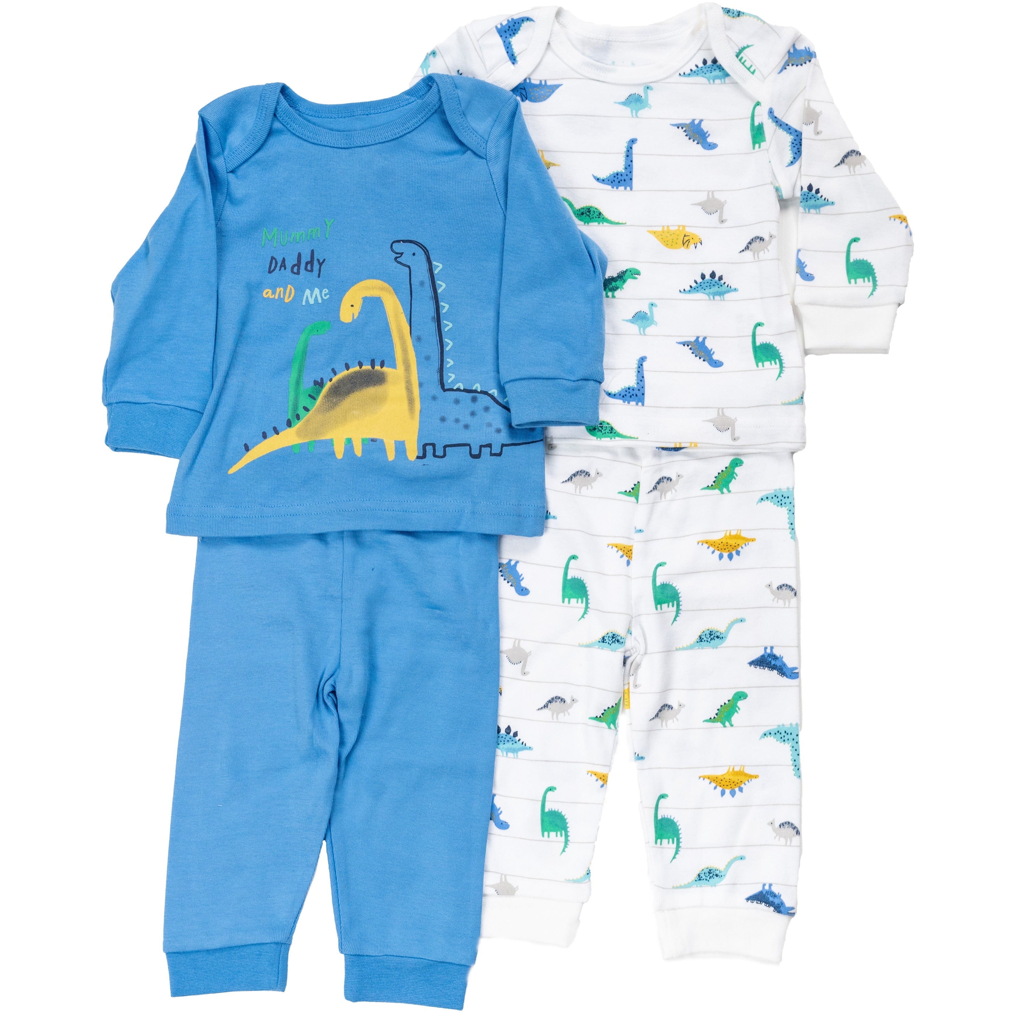 Mothercare Mummy Daddy & Me Boys Set Of 2 Multicolor E977 Age- 3 Months to 3 Years