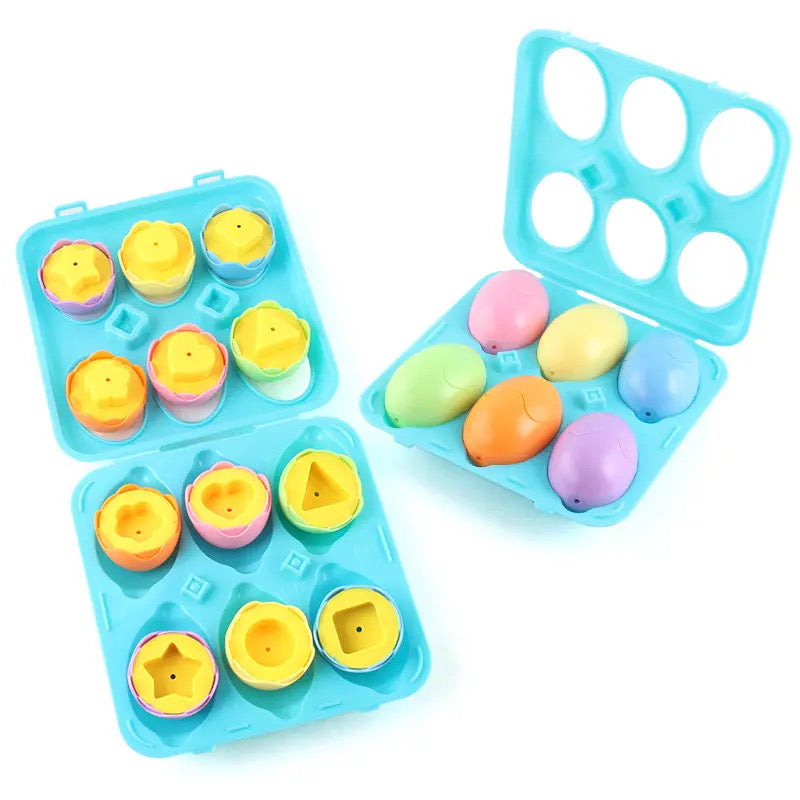 Pibi Match & Count Eggs Multicolor 6 Pieces Age- 2 Years & Above