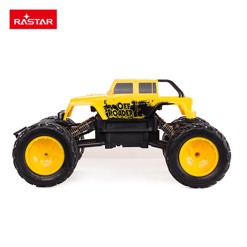  Rastar Off-Roader R/C 1:18 Remote Control Truck Yellow  Age- 4 Years & Above