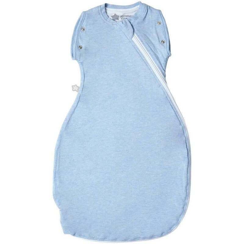 Tommee Tippee 1.0 Tog Blue Marl Al Snuggle Sleeping Bag Blue Age
