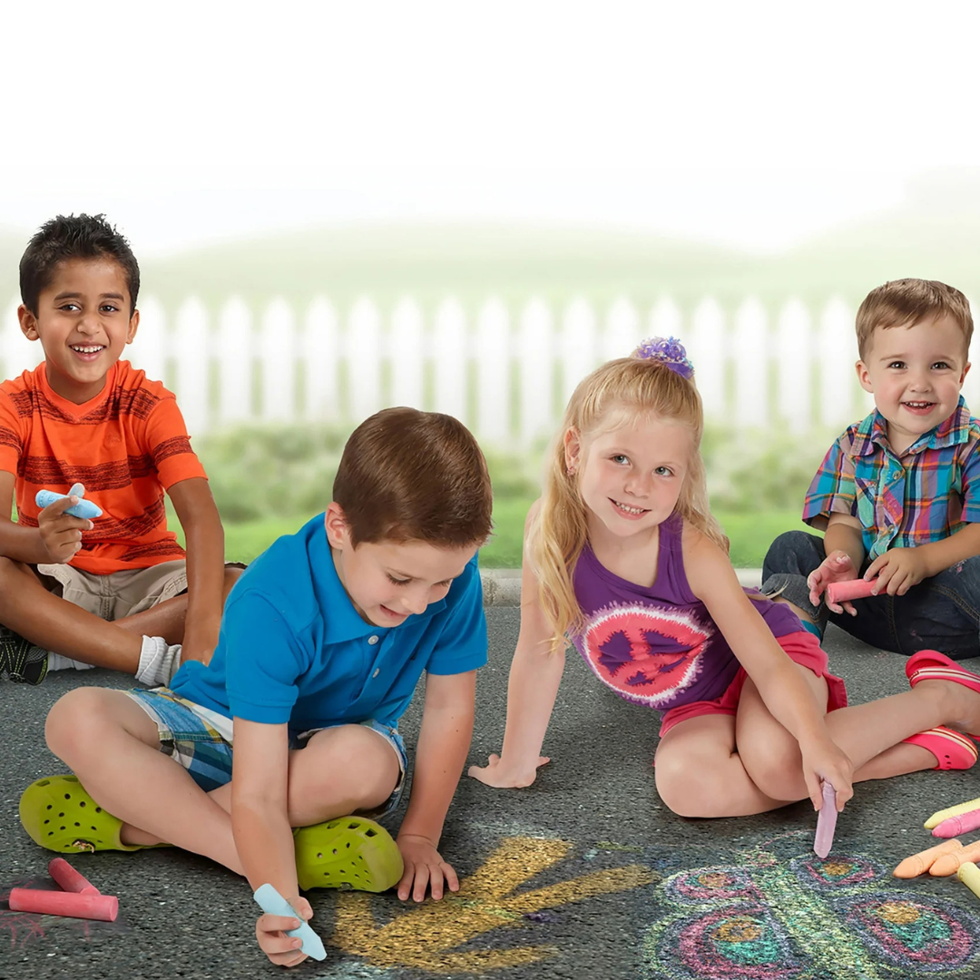 Cra-Z-Art 5 ct Sidewalk Chalk Multicolor Age- 3 Years & Above