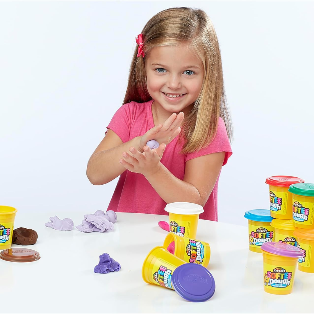 Softee Dough 5 PackClassic Colors 3oz Set Multicolor Age- 2 Years & Above
