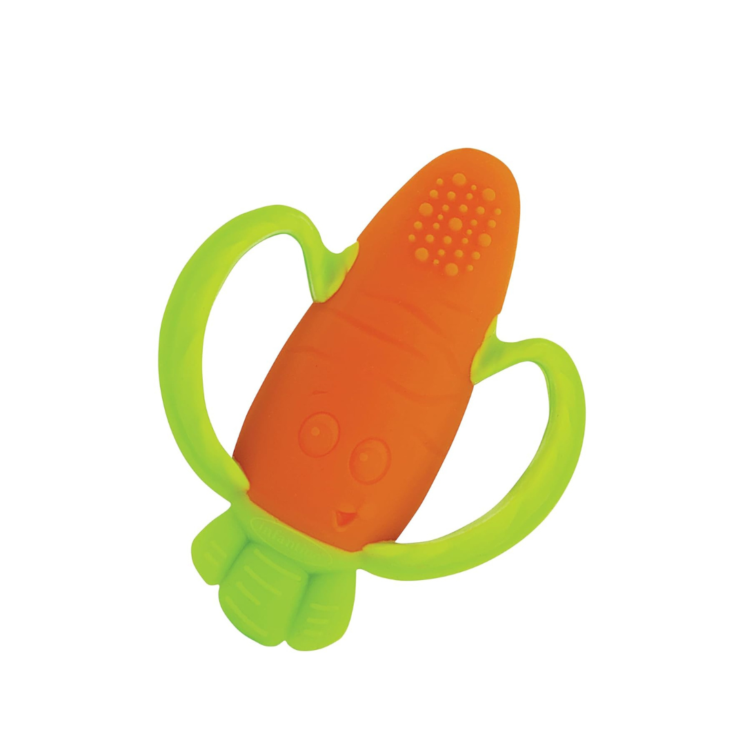 Infantino Good Bites Textured Carrot Teether 0M+