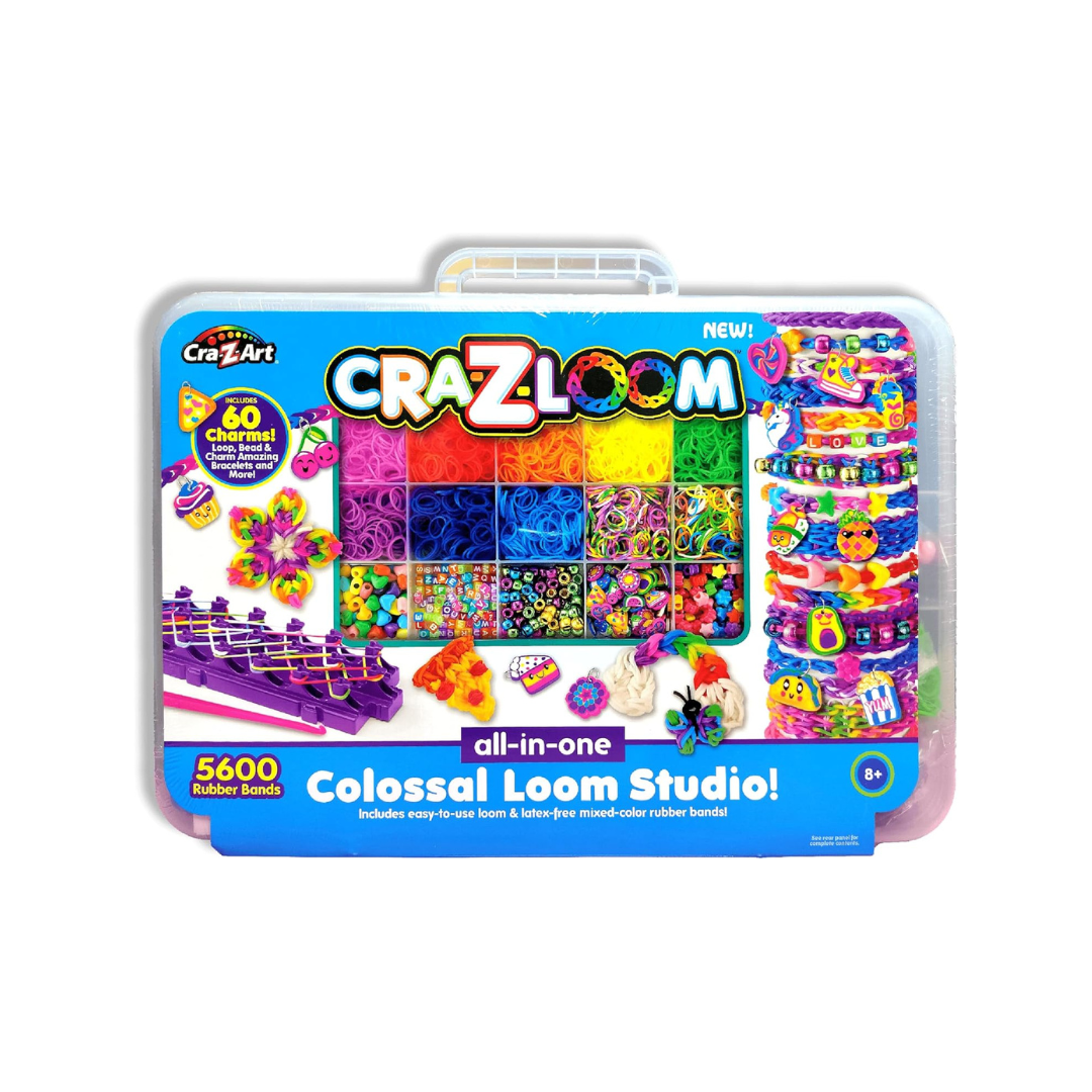 Cra-Z-Loom All in One Colossal Loom Studio Case Multicolor Age-8 Years & Above