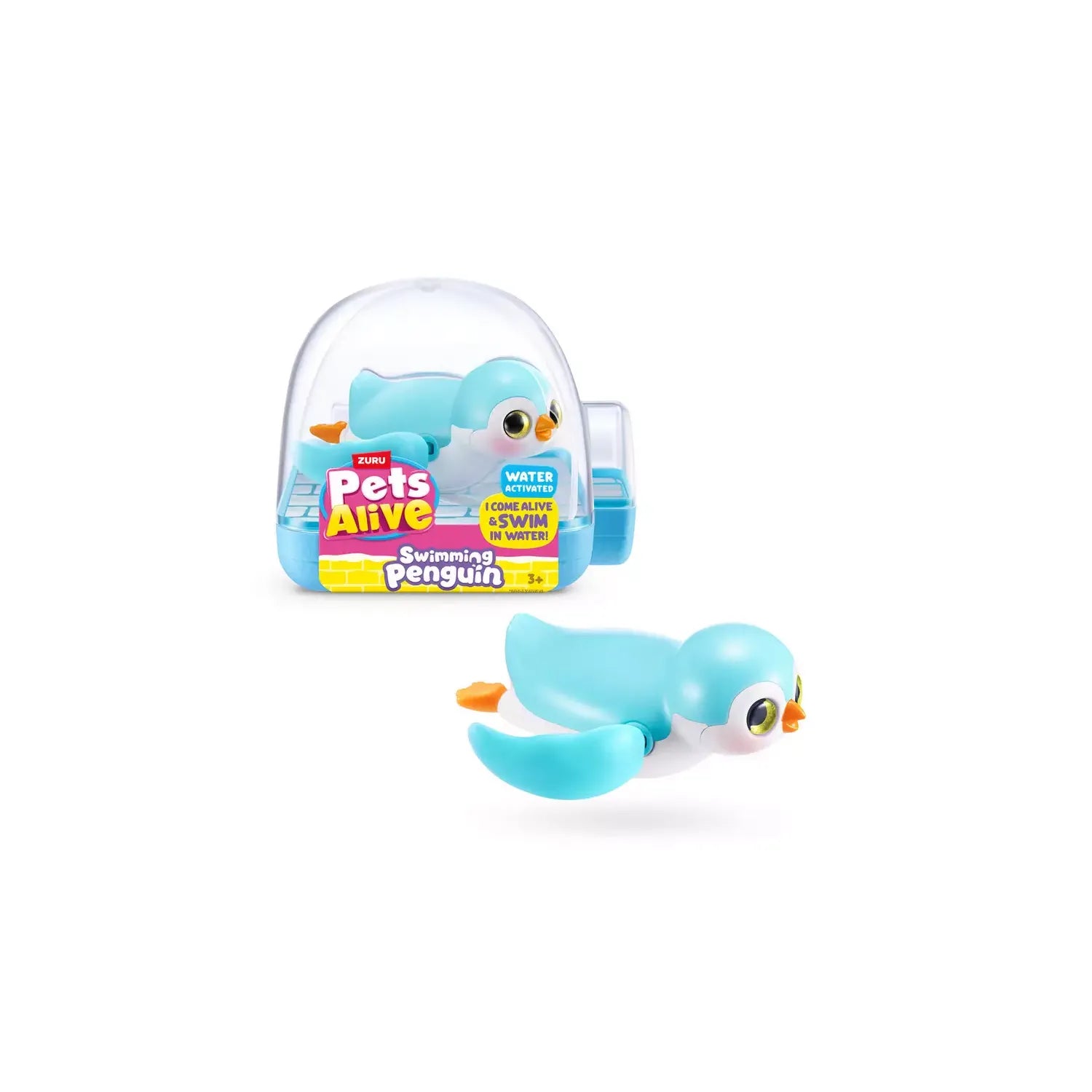 Zuru Pets Alive Swimming Penguin Assorted Age- 3 Years & Above