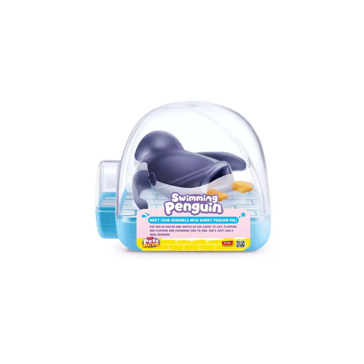 Zuru Pets Alive Swimming Penguin Assorted Age- 3 Years & Above