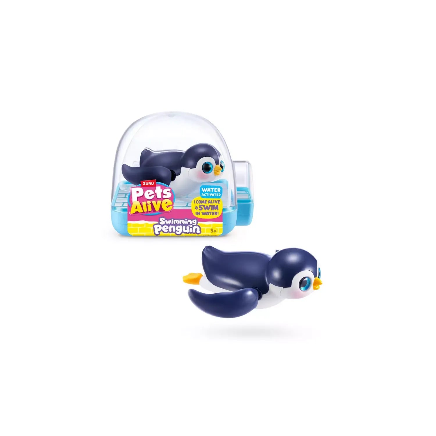 Zuru Pets Alive Swimming Penguin Assorted Age- 3 Years & Above