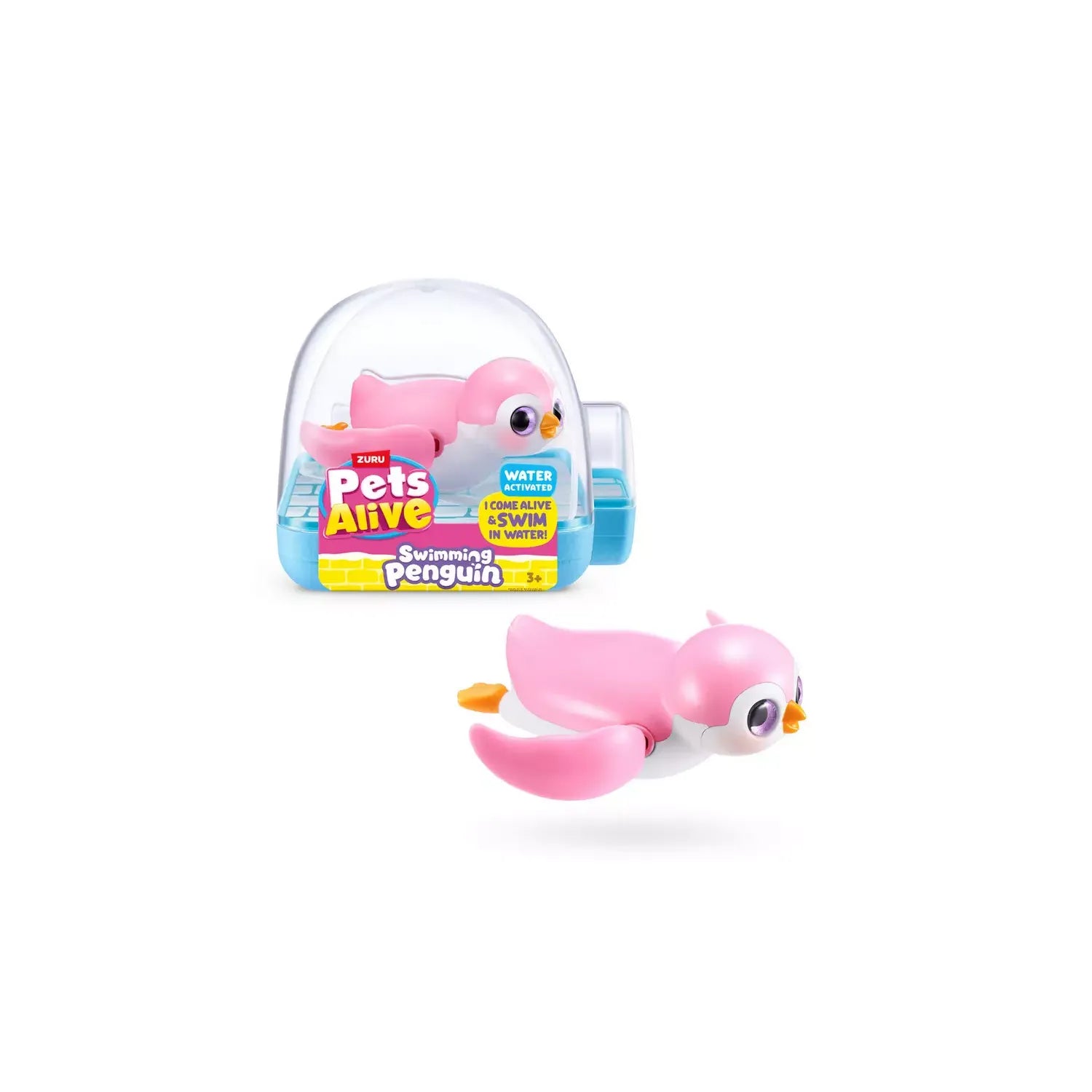 Zuru Pets Alive Swimming Penguin Assorted Age- 3 Years & Above