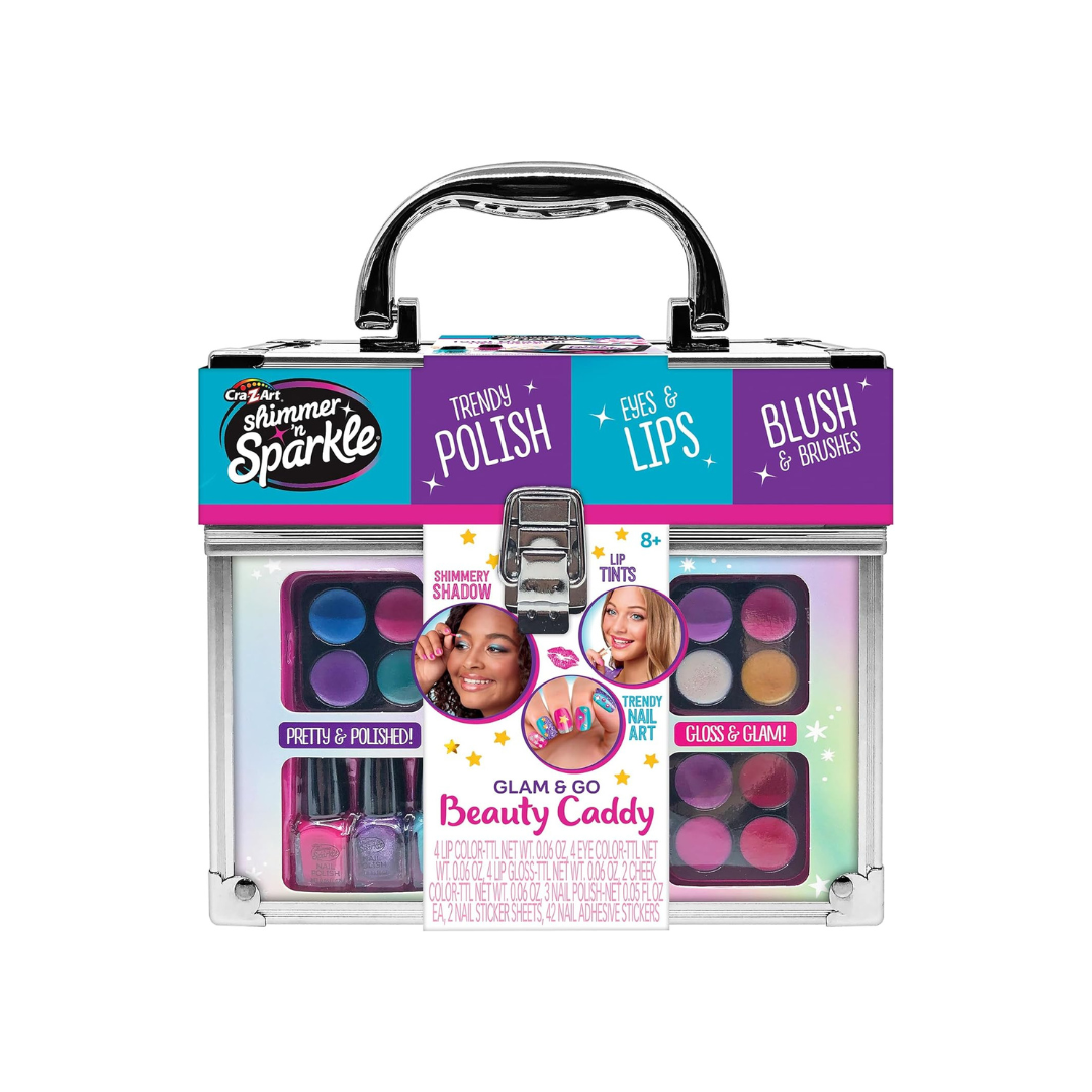 Shimmer 'n Sparkle Glam and Go Beauty Caddy Multicolor Age-8 Years & Above