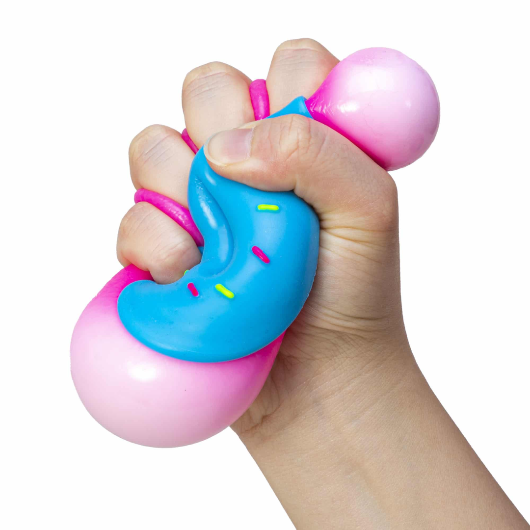 Pibi Colorful Donuts Fidget Squishy Toy Assorted Pack of 1 PEE2402 Age- 3 Years & Above