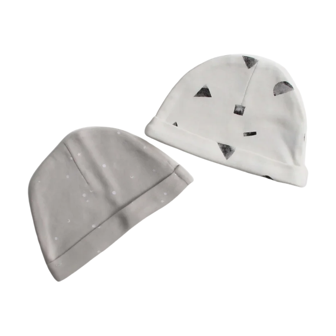 Motherschoice Baby Cap Pack of 2 IT11021 Age- Newborn to 12 Months