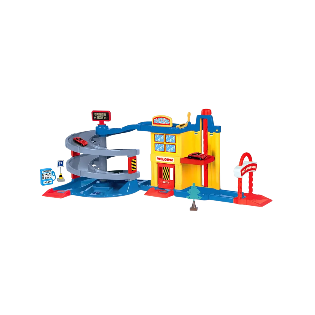 Dolu Garage 5226 Kids Playset Toy for Indoor & Outdoor Play Age- 24 Months & Above