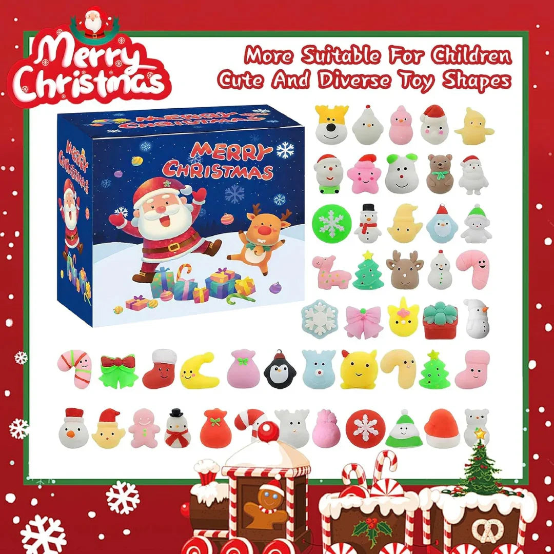 Pibi Merry Christmas Tree Fidget Toys Gift Set Blue Age- 3 Years & Above