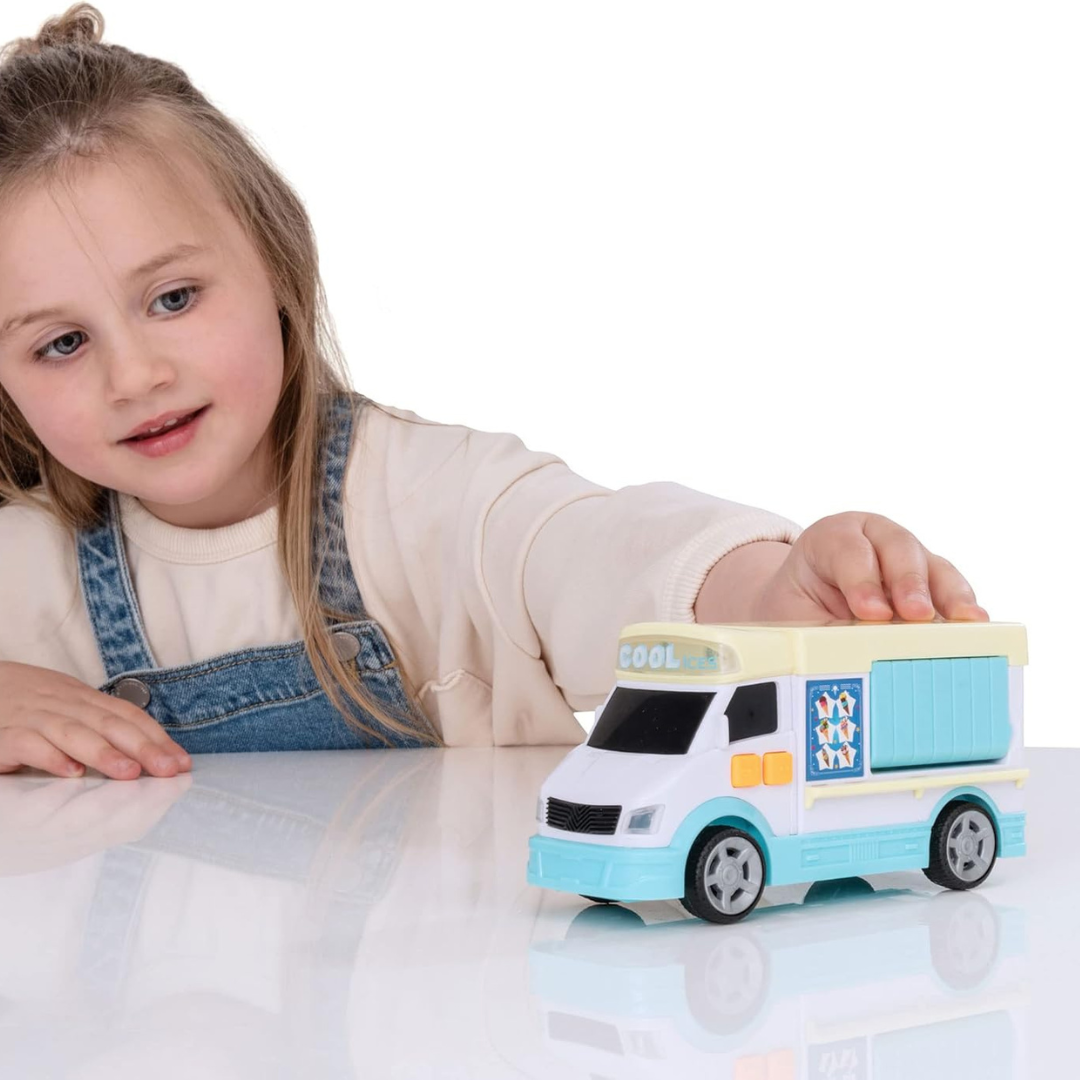 Teamsterz Light & Sound Ice Cream Van Age-3 Years & Above
