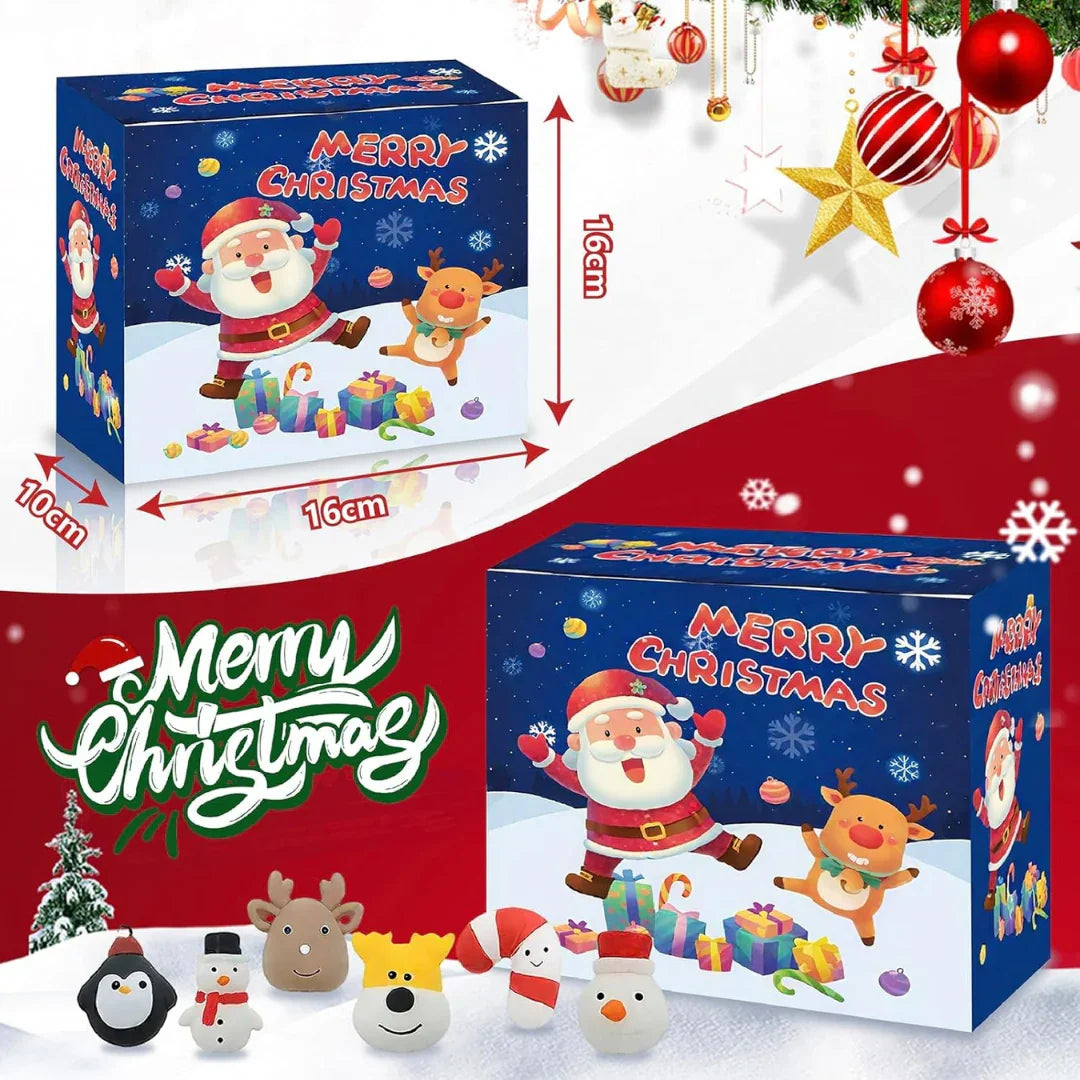 Pibi Merry Christmas Tree Fidget Toys Gift Set Blue Age- 3 Years & Above