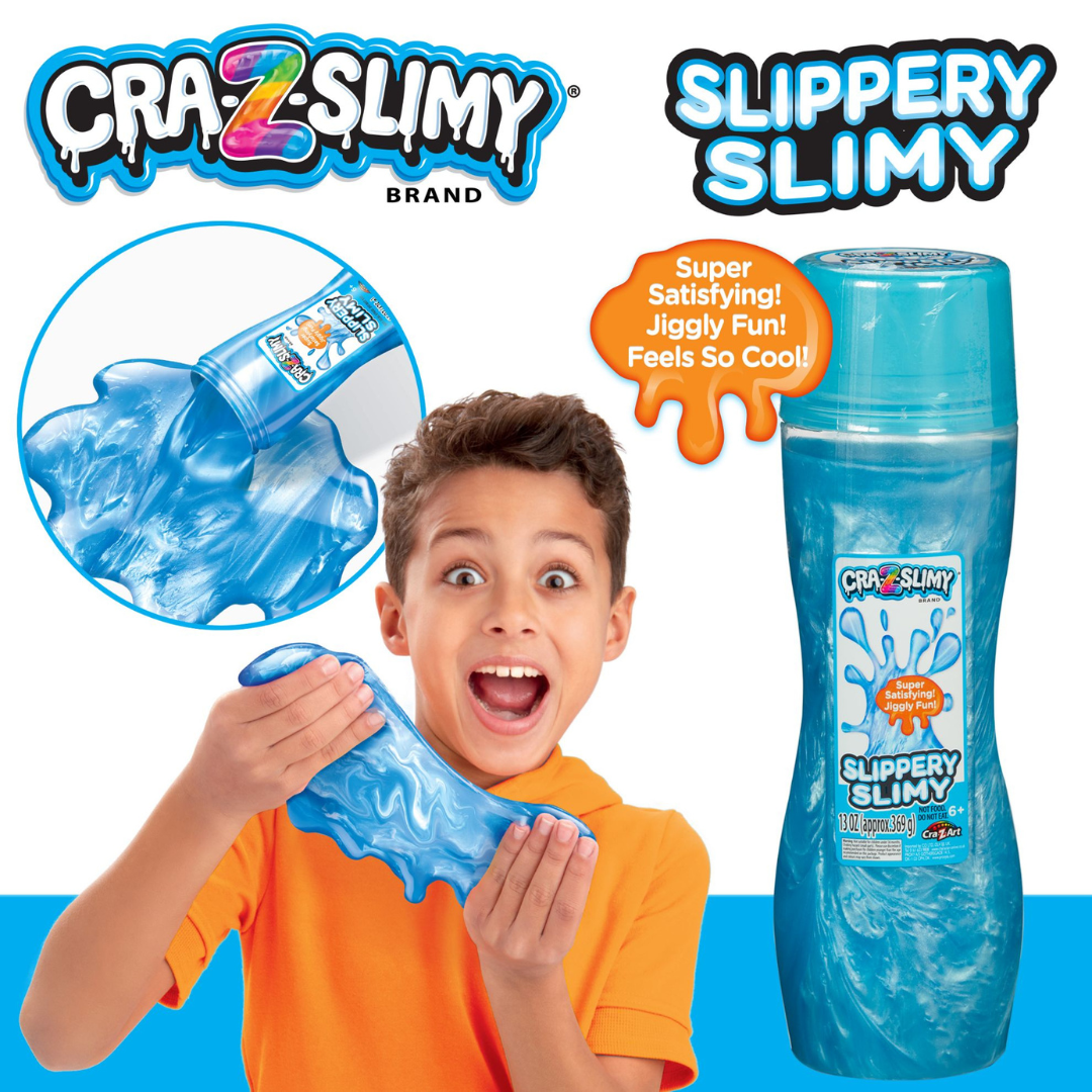 Cra-Z-Slimy Slippery Slimy PDQ Multicolor Age-6 Years & Above
