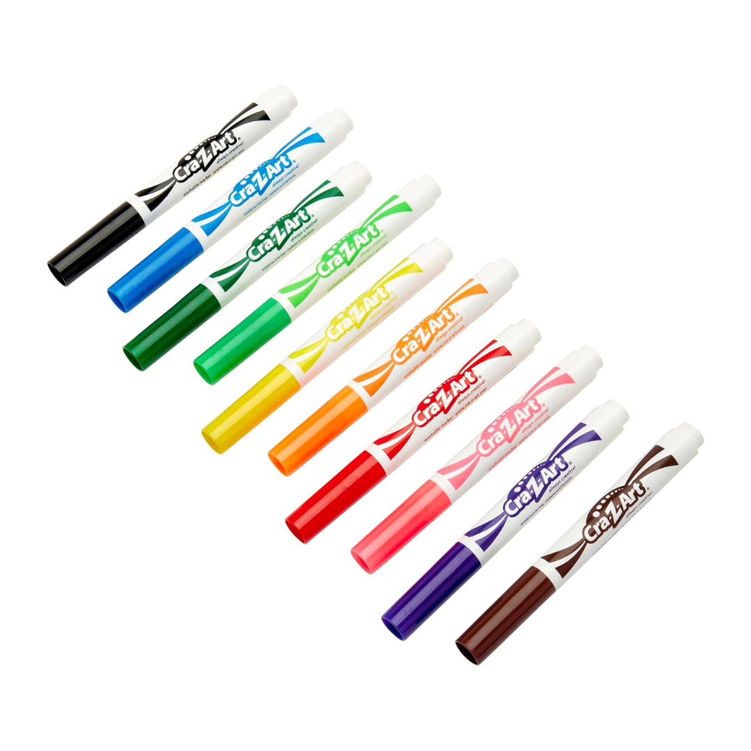 Cra-Z-Art 10 Super Washable Markers Multicolor Age- 3 Years & Above