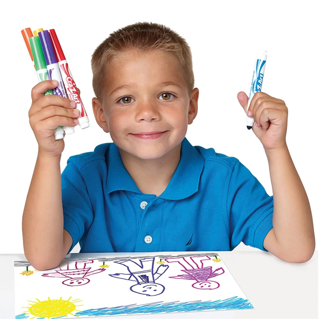 Cra-Z-Art 10 Super Washable Markers Multicolor Age- 3 Years & Above