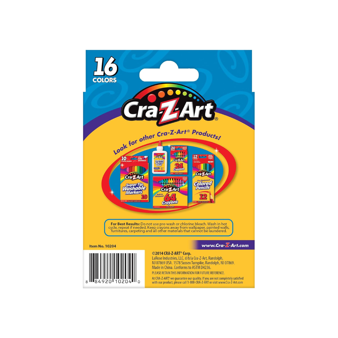 Cra-Z-Art 16 Jumbo Washable Crayons Multicolor Age- 3 Years & Above