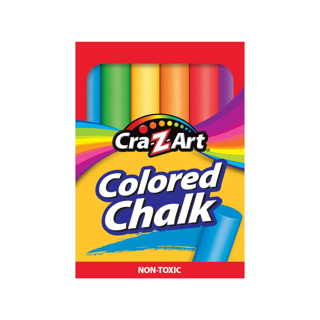 Cra-Z-Art Chalk & Eraser Set Multicolor Age- 4 Years & Above