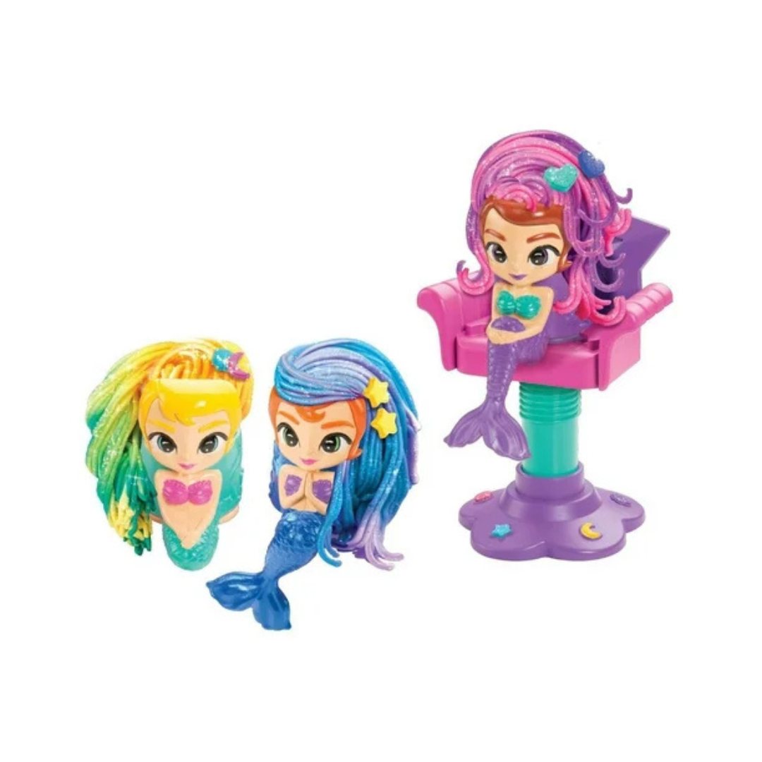 Softee Dough Sparkling Mermaid Stylin Salon Multicolor Age- 3 Years & Above