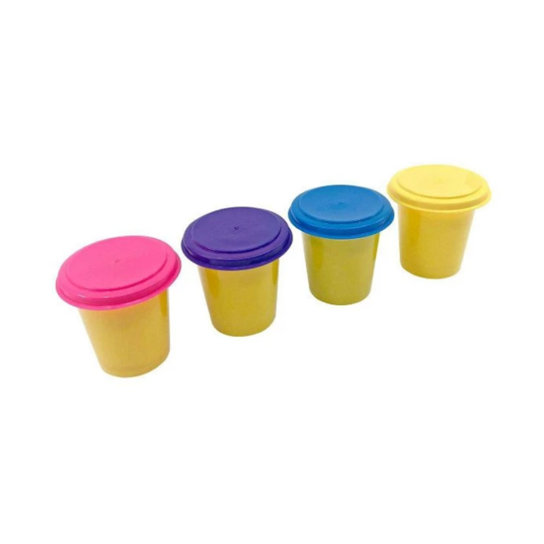 Softee Dough Scented 4 Pack 3oz Multicolor Age- 3 Years & Above
