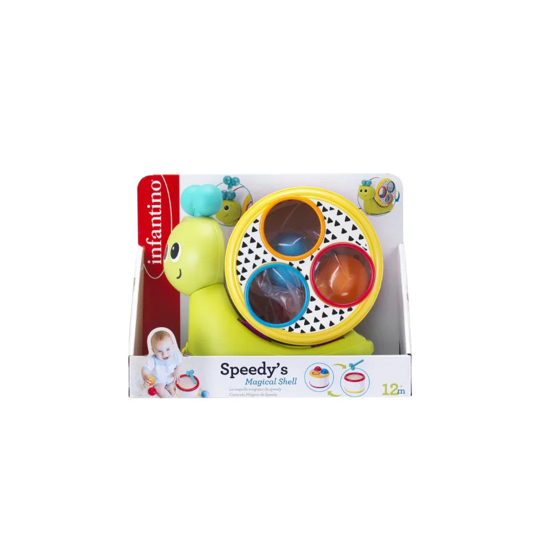 Infantino Speedy's Magical Shell Multicolor Age- 6 Months & Above
