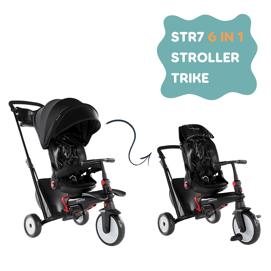Smartrike Stroller Trike Foldable Str7 Folding Stroller Trike