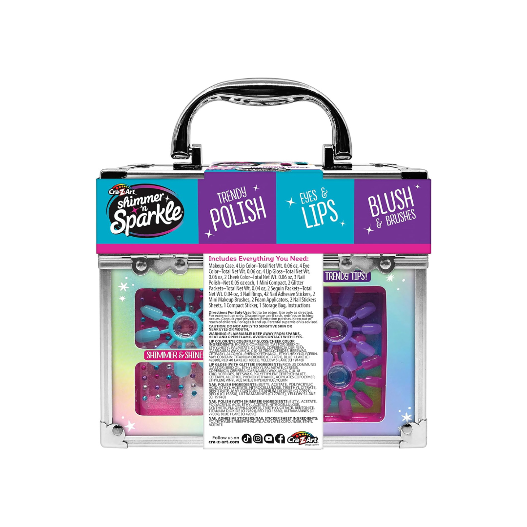 Shimmer 'n Sparkle Glam and Go Beauty Caddy Multicolor Age-8 Years & Above