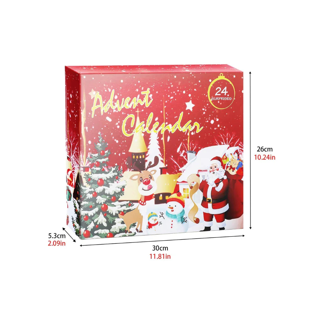 Pibi Merry Christmas & Santa Claus Fidget Toys Gift Set Red Age- 3 Years & Above