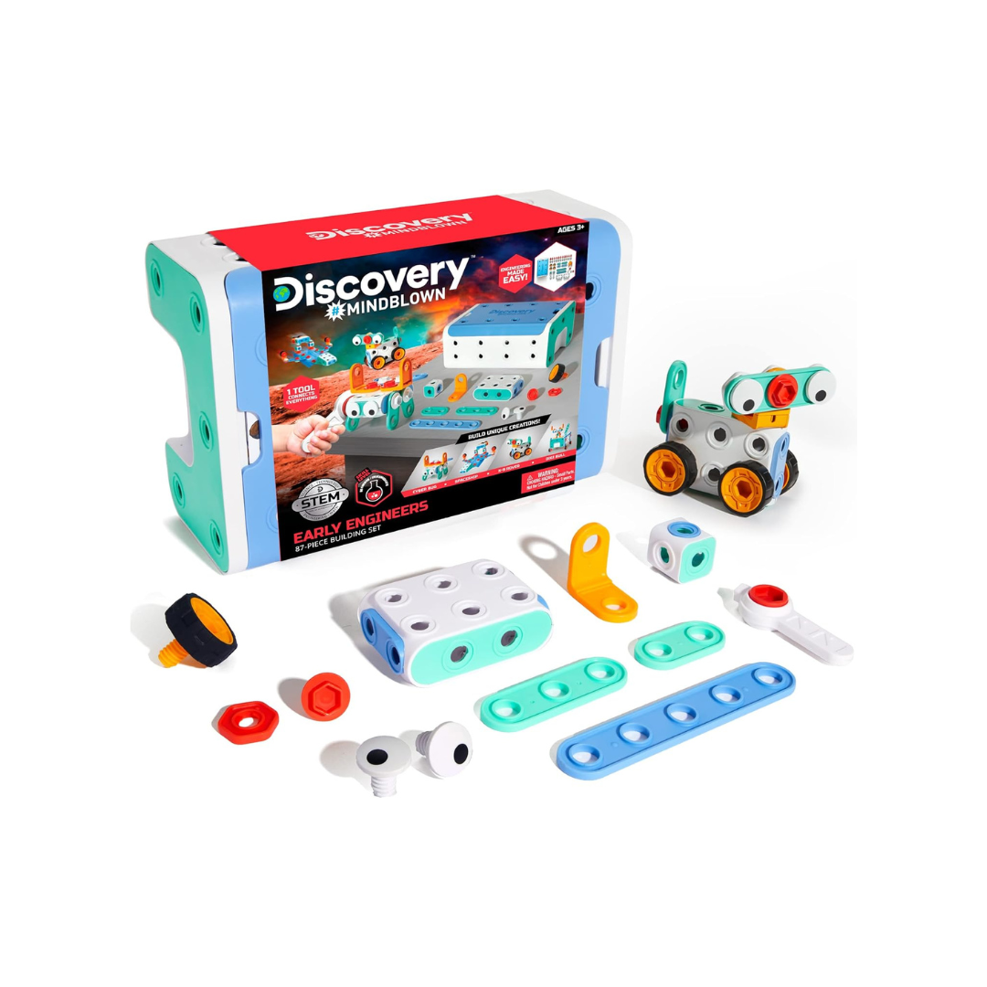 Discovery Toy My First Engineering Blocks Multicolour Age- 6 Years & Above