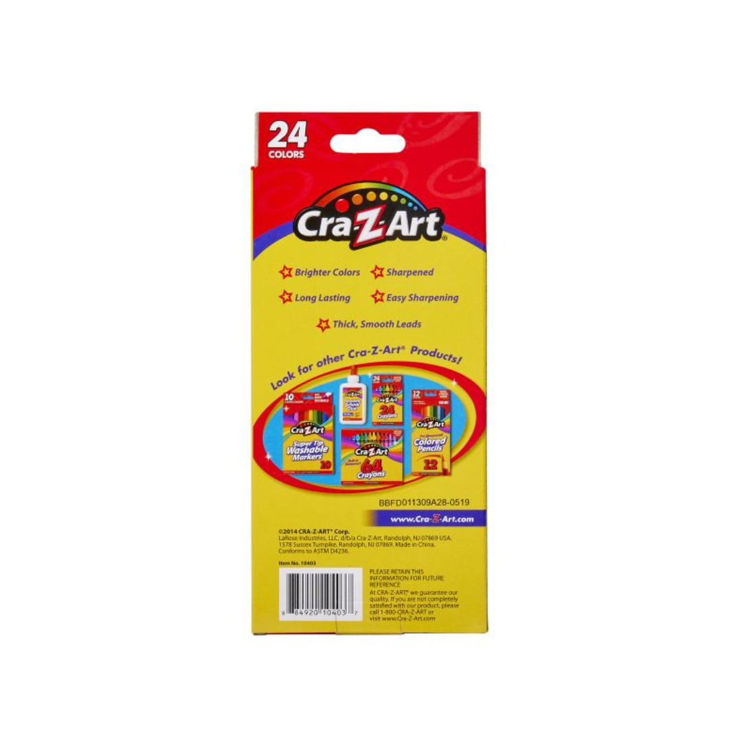 Cra-Z-Art 24 Coloured Pencils Multicolor Age- 3 Years & Above