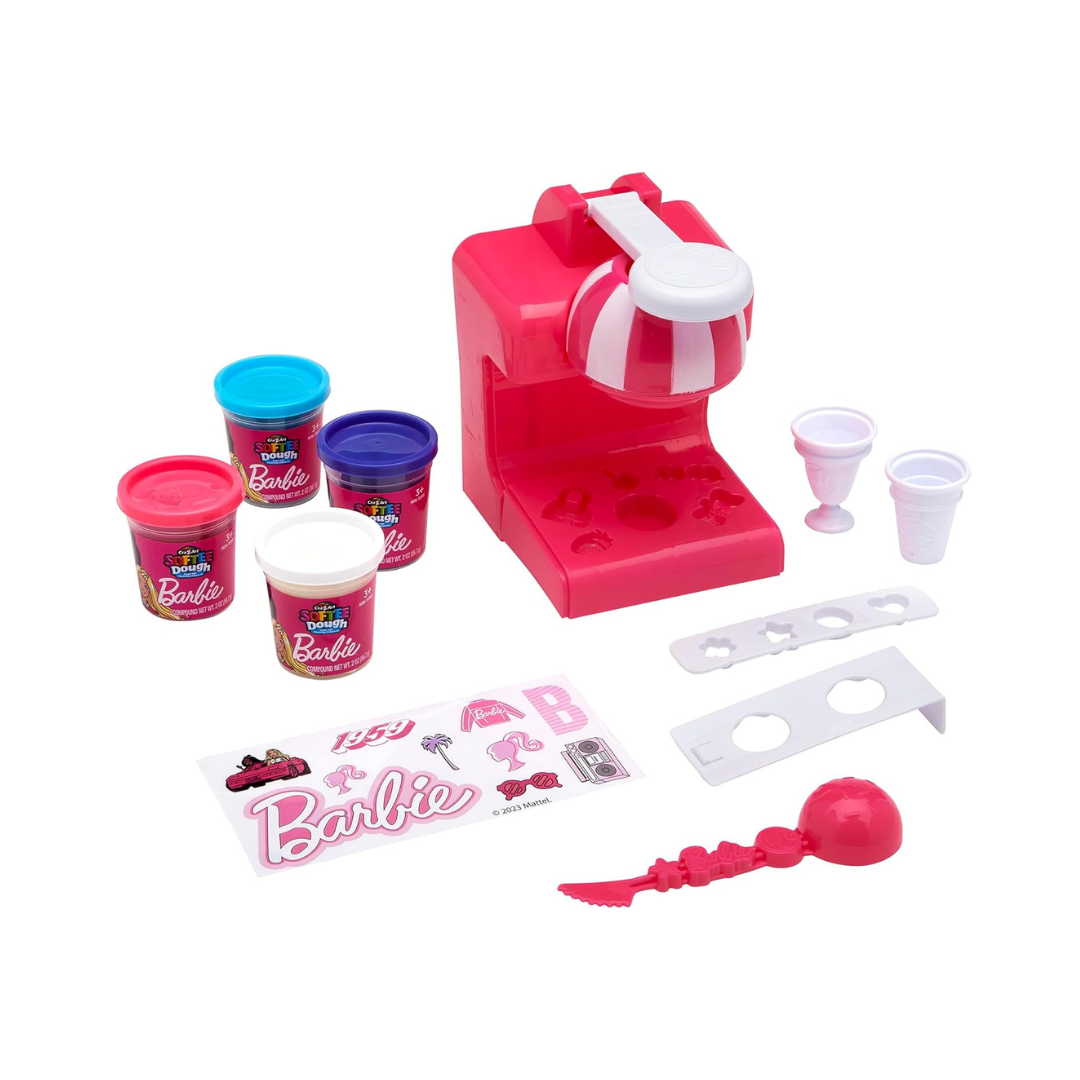 Barbie Softee Dough Ice Cream Shop Multicolor Age- 3 Years & Above