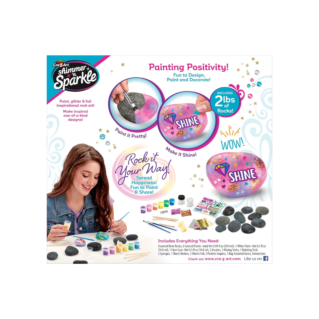 Shimmer N Sparkle Inspirational Rock Art Kit