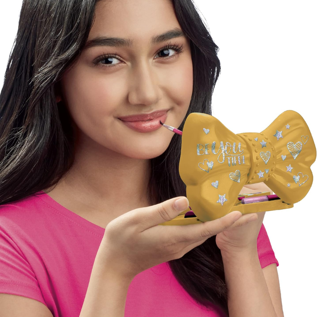 Shimmer 'n Sparkle Bow Beauty Compact - All in one Beauty Compact Multicolor Age-8 Years & Above